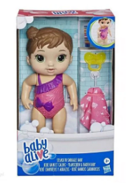 Barbie baby alive splash